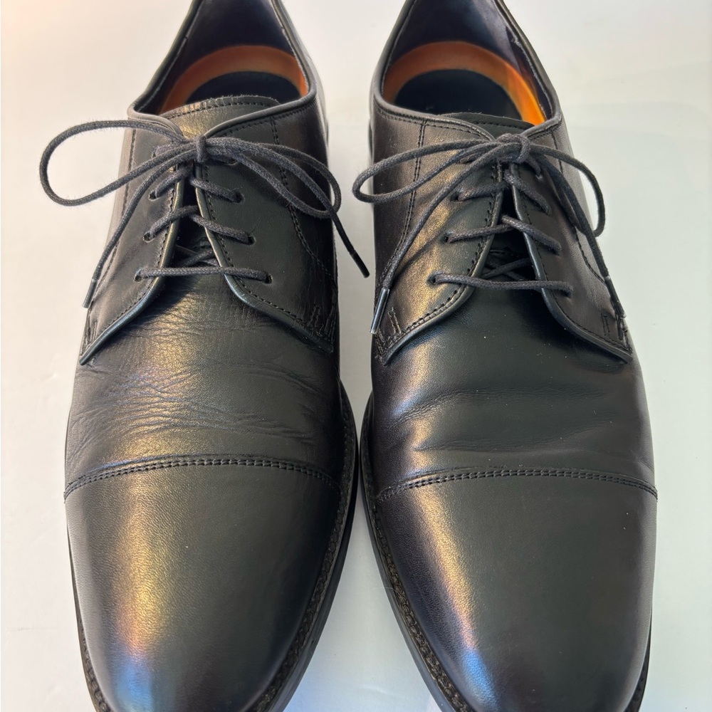 Cole Haan Grand.OS C11630 Black Leather Cap Toe Oxford Men’s 8.5M (A1)